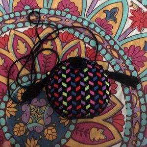 funky confetti purse